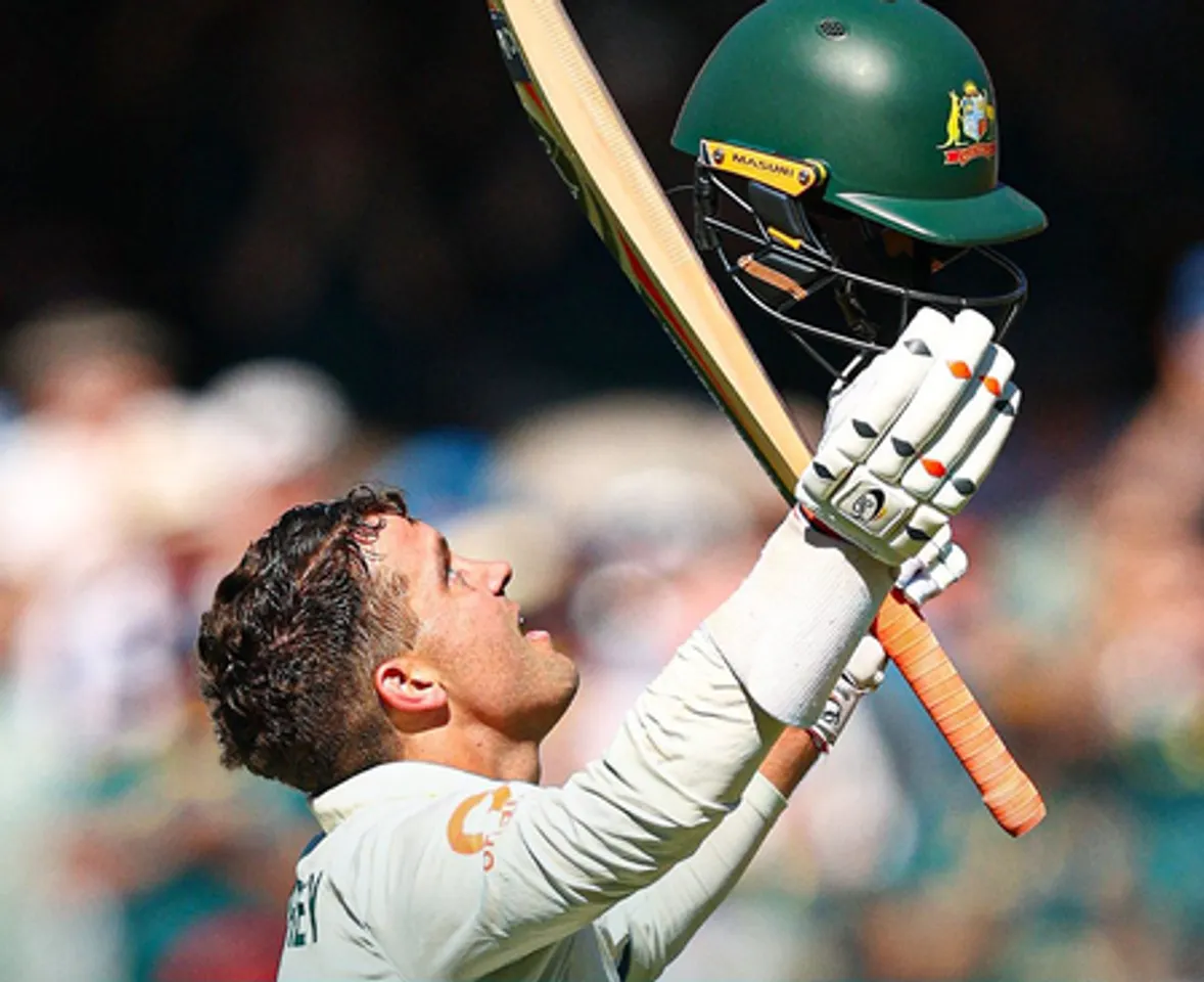 It was obviously a really good feeling to score a hundred on home soil, says Alex Carey after his century on the opening day of the third Test against England in Adelaide on Wednesday. Photo credit: cricket.com.au