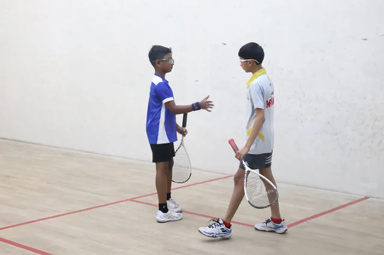 Vedant Patel starts campaign in fine style as Western India Slam kicks off in the 80th Western India Squash Tournament on the opening day at the historic Cricket Club of India (CCI) in Mumbai on Wednesday. Photo credit: CCI