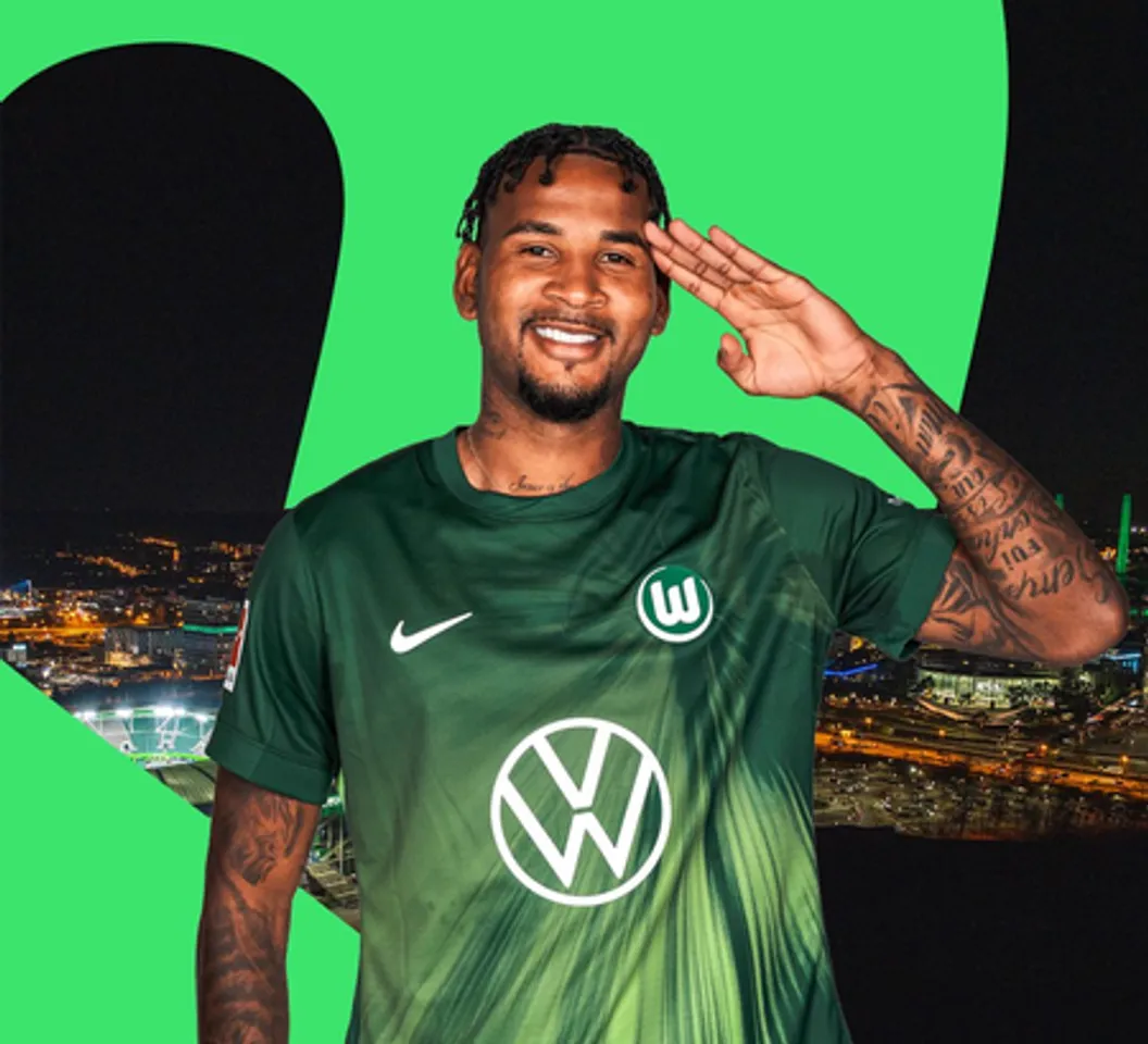 Brazilian defender Cleiton joins Wolfsburg. Photo credit: VfL Wolfsburg
