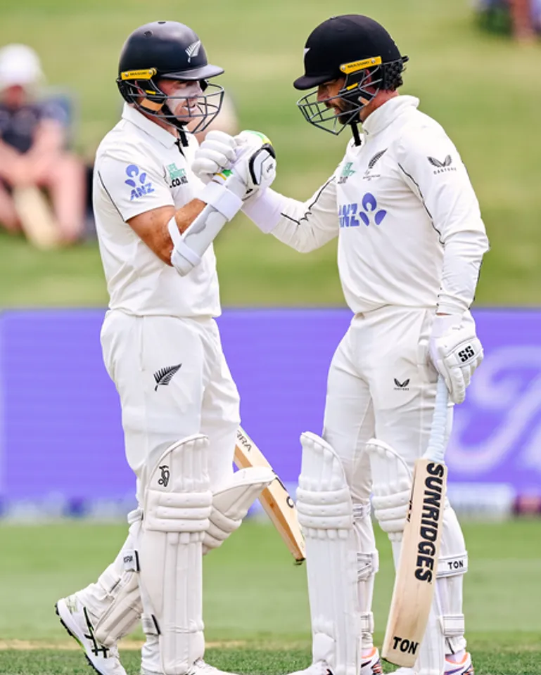 3rd Test: Conway, Latham historic stand powers NZ to 334-1 vs WI on Day 1