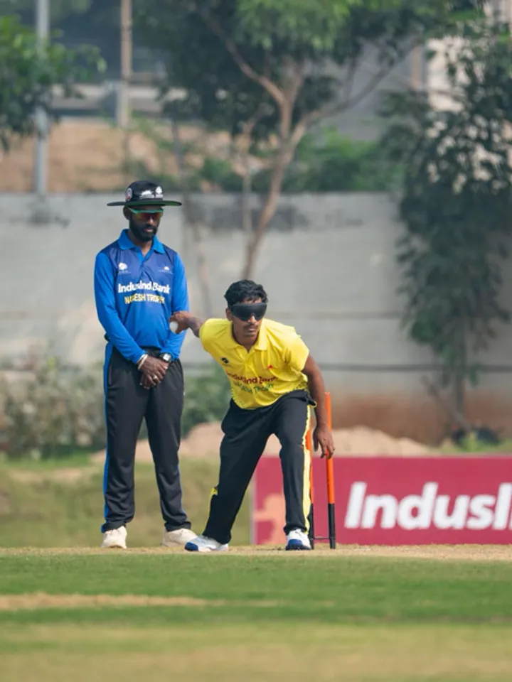 Vidarbha, Goa, Andhra, Uttarakhand, and Jharkhand win on high-scoring day in the Nagesh Trophy – Men’s National T20 Cricket Tournament for the Blind on Thursday. Photo credit: BACI