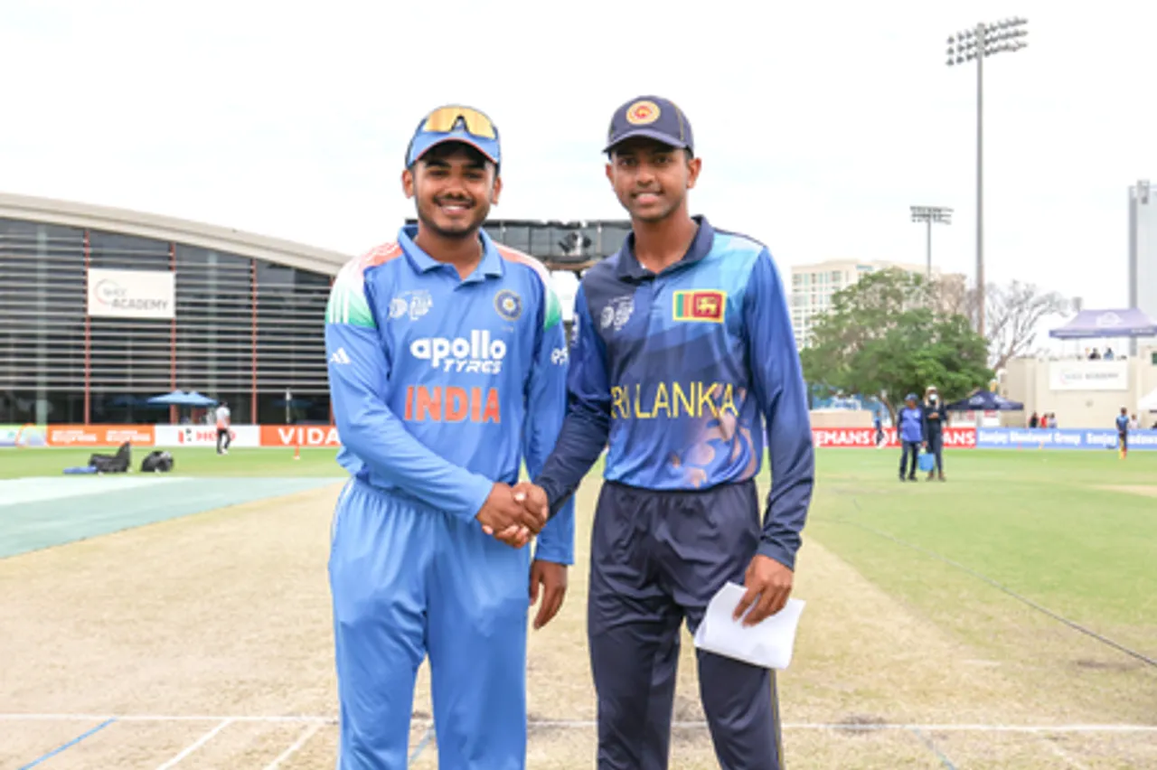 U19 Asia Cup: India edge Sri Lanka by eight wickets, set up title clash against Pakistan (Credit: X/BCCI)