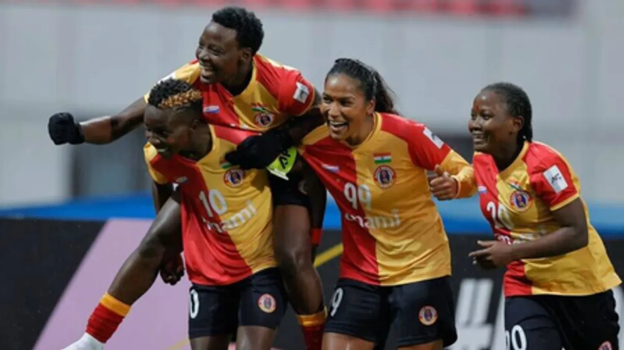 East Bengal FC crowned champions of inaugural SAFF Women’s Club Championship 2025 (Credit: AIFF)