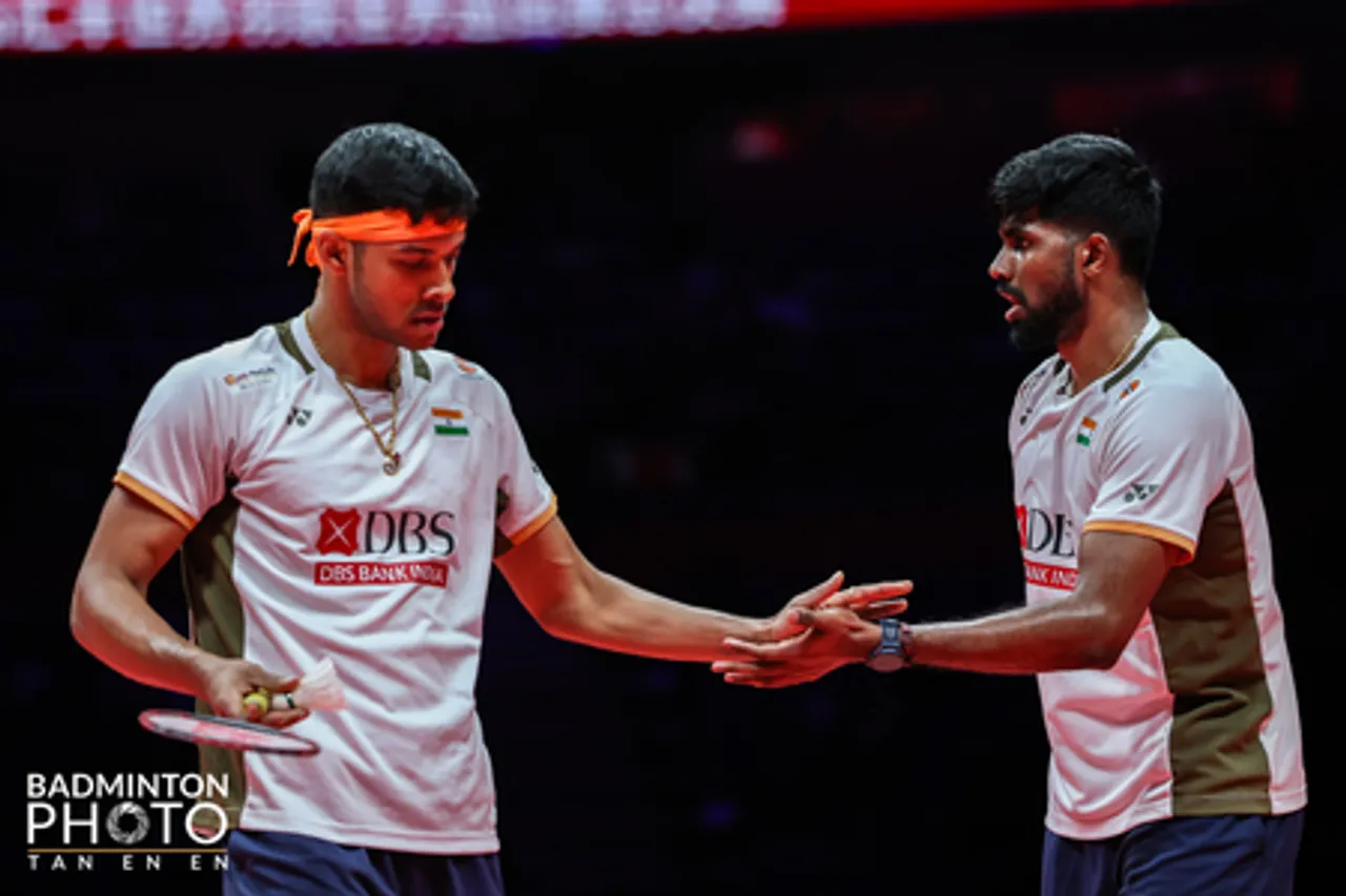 World Tour Finals: Sat-Chi end dream run with defeat in semis (Credit: BAI)
