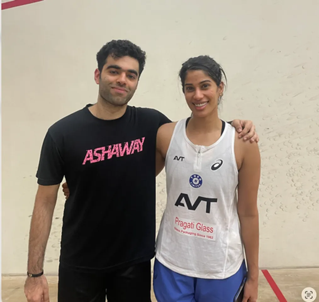 Joshna Chinappa and Veer Chotrani claim men's and women's singles titles in Western India Squash Tournament in the historic Cricket Club of India (CCI) courts on Sunday. Photo credit: CCI