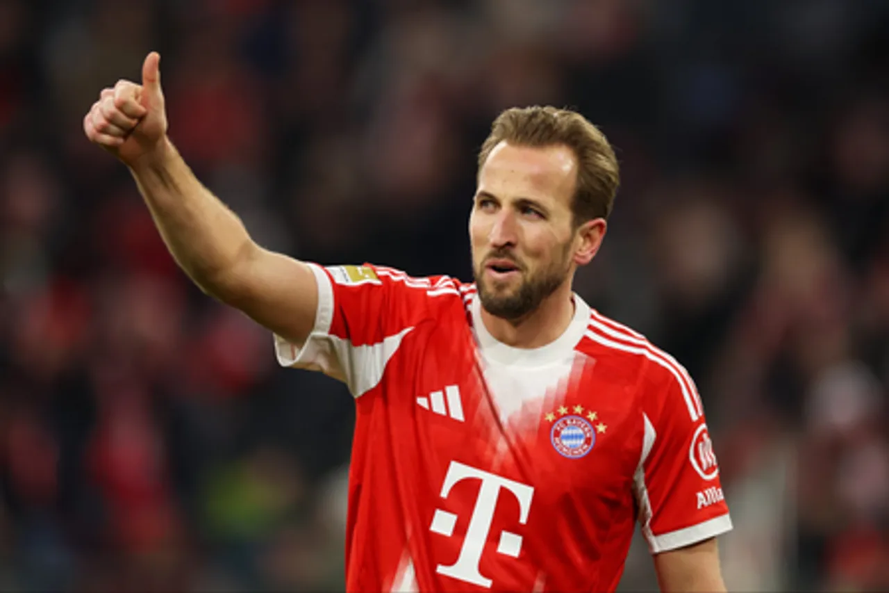 Harry Kane lands Kicker honour as Bayern Munich's record signing becomes their leader in his first season of the Bundesliga. Photo credit: