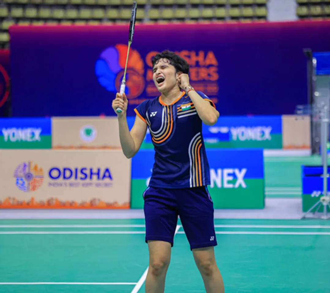 Unnati Hooda, Tanvi Sharma, Rounak Chauhan and Sanskar Saraswat begin campaign in style in the 87th Senior National Badminton Championships in Vijayawada, Andhra Pradesh, on Wednesday. Photo credit: BAI file photos