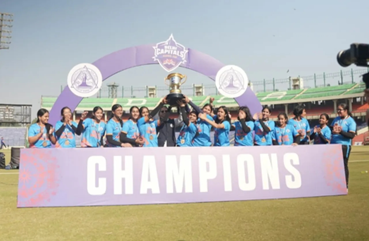 Modern School Barakhamba Road reigns supreme, claim double by winning both boys' and girls' titles in DC School Cup 2025 on Wednesday. Photo credit: Delhi Capitals