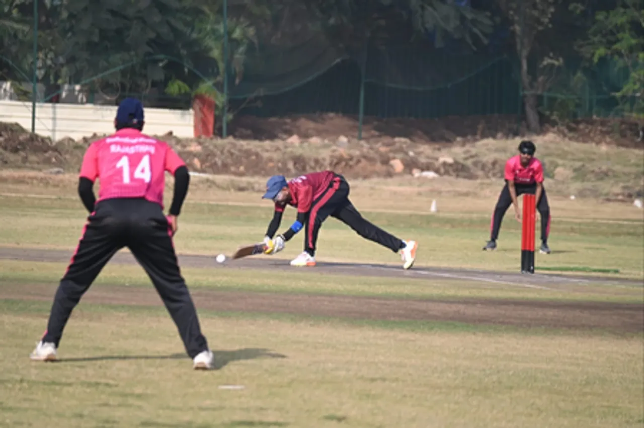 Maharashtra, Karnataka cruise to big wins in league matches of Nagesh Trophy -- -- Men's National T20 Cricket Tournament for Blind 2025 at the Railway Sports Ground in Hubli on Friday. Photo credit: CBAI