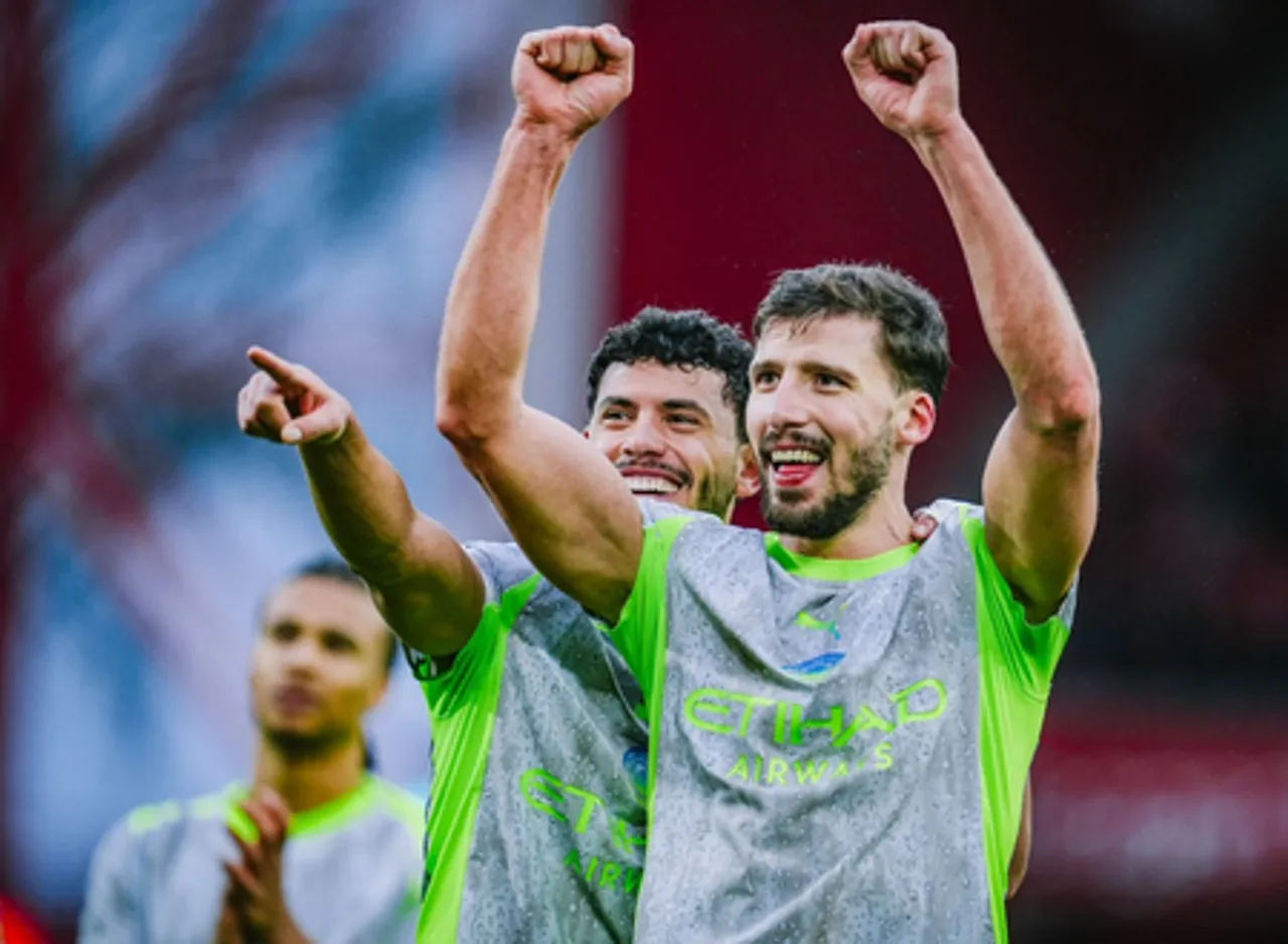 Rayan Cherki's late winner helps Manchester City overcome Nottingham Forest 2-1 as Pep Guardiola's side ends year with a win in the Premier League at the City Ground, West Bridgford, Nottinghamshire, on Saturday. Photo credit: Manchester City/X