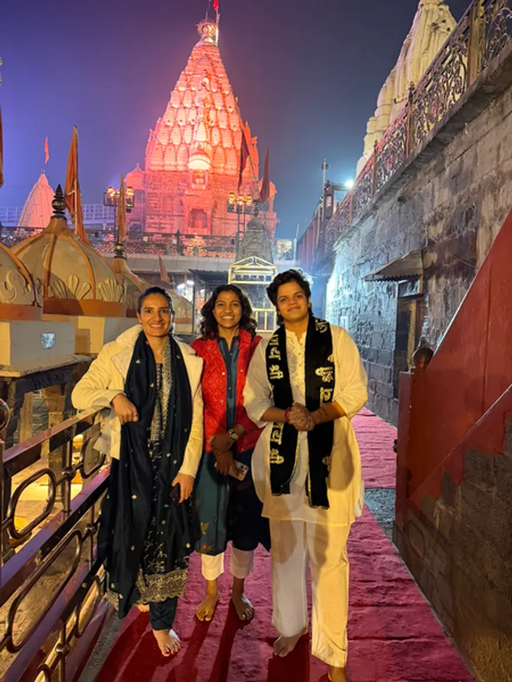 Indian women's cricket team kicks off 2026 with blessings of Lord Mahakal