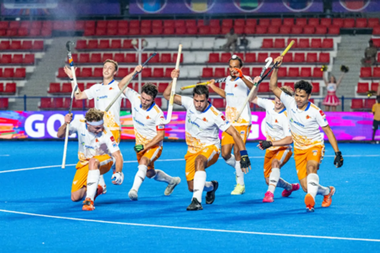 The group is growing with every session, says head coach Jay Stacy as Kalinga Lancers start with a 4-2 win over Ranchi Royals in the Hockey India League (HIL) at the Mayor Radhakrishnan Hockey Stadium in Chennai on Monday.  Photo credit: HIL