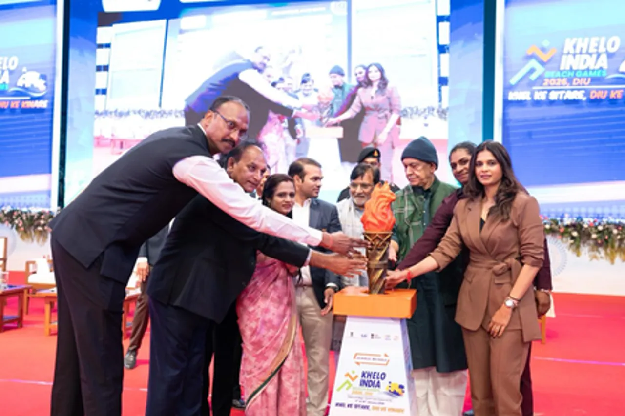 Khelo India Beach Games have expanded horizon of Indian sports, created new pathways for talent development, says PM Narendra Modi as the Games are inaugurated in Diu on Monday. Photo credit: SAI Media