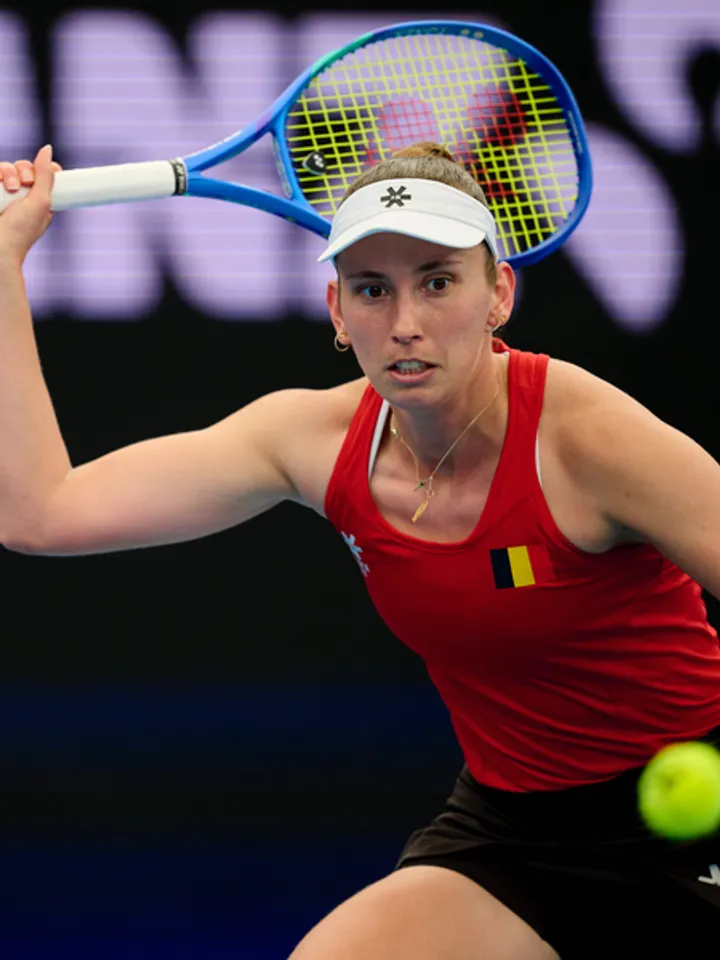 United Cup: Mertens beats Mboko to seal Belgium's win over Canada as group winner up for grabs