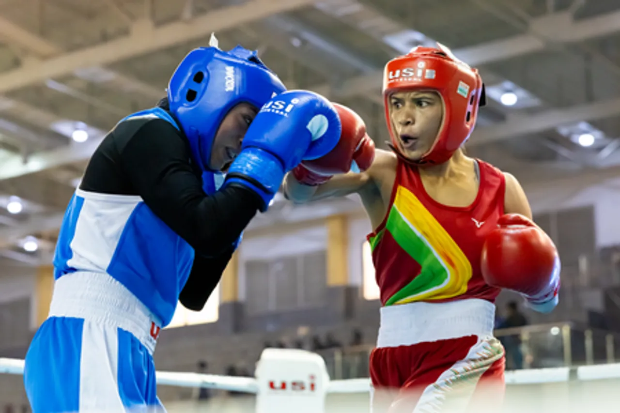 Senior Boxing National: Nikhat Zareen, Pawan Bartwal, Sumit register dominant wins to reach quarters (Credit: BFI)
