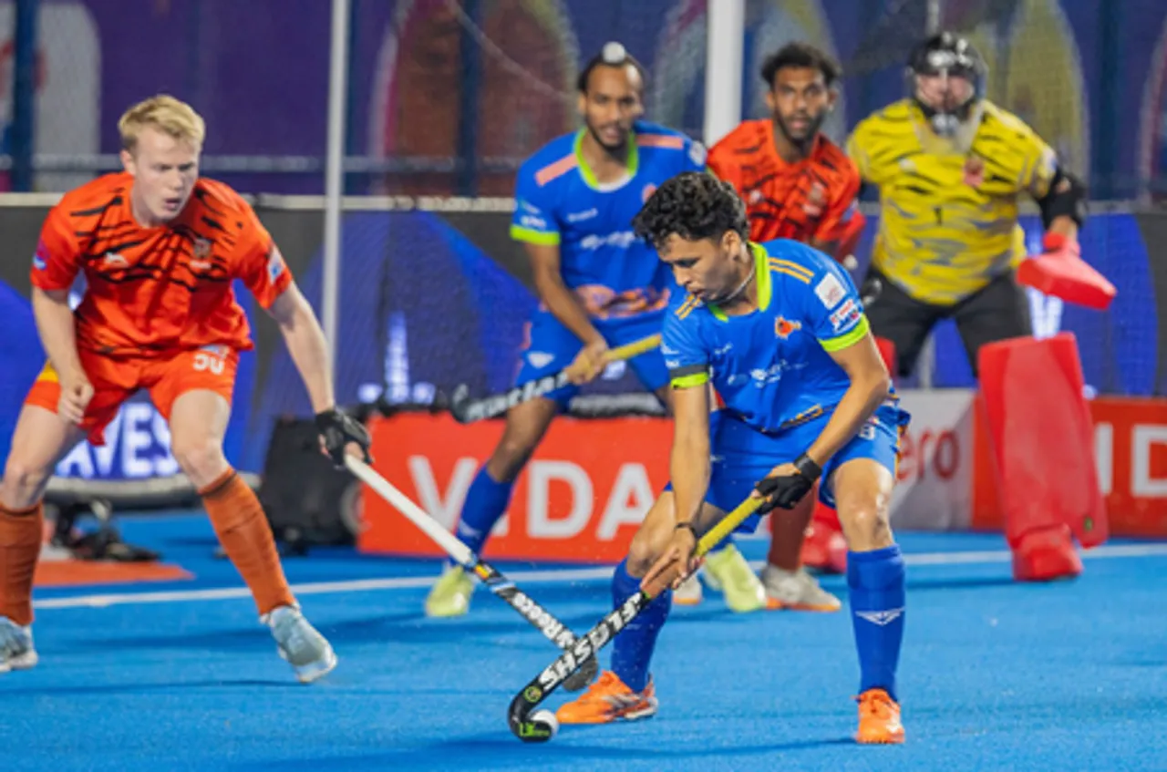 Vedanta Kalinga Lancers move to second spot with narrow 2-1 win over Shrachi Bengal Tigers in the Men’s Hockey India League (HIL) 2025-26 at the Mayor Radhakrishnan Hockey Stadium, in Chennai on Thursday. Photo credit: Hockey India