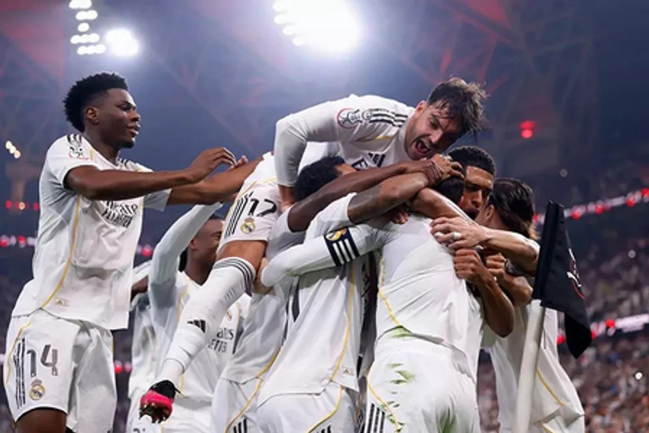 Courtois keeps Atletico at bay to power Real Madrid into Spanish Super Cup final