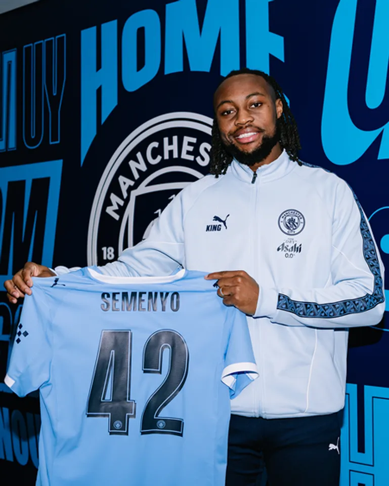 Manchester City sign Antoine Semenyo from AFC Bournemouth (Credit: X/Manchester City)