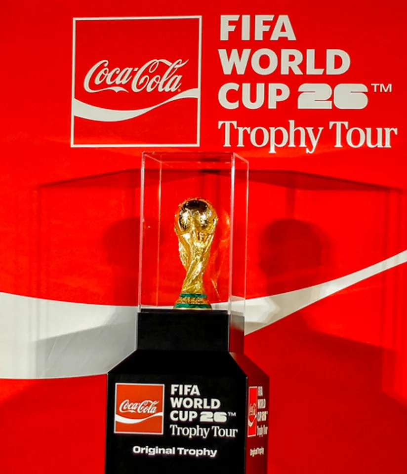 New Delhi: FIFA World Cup Trophy Unveiled During Trophy Tour