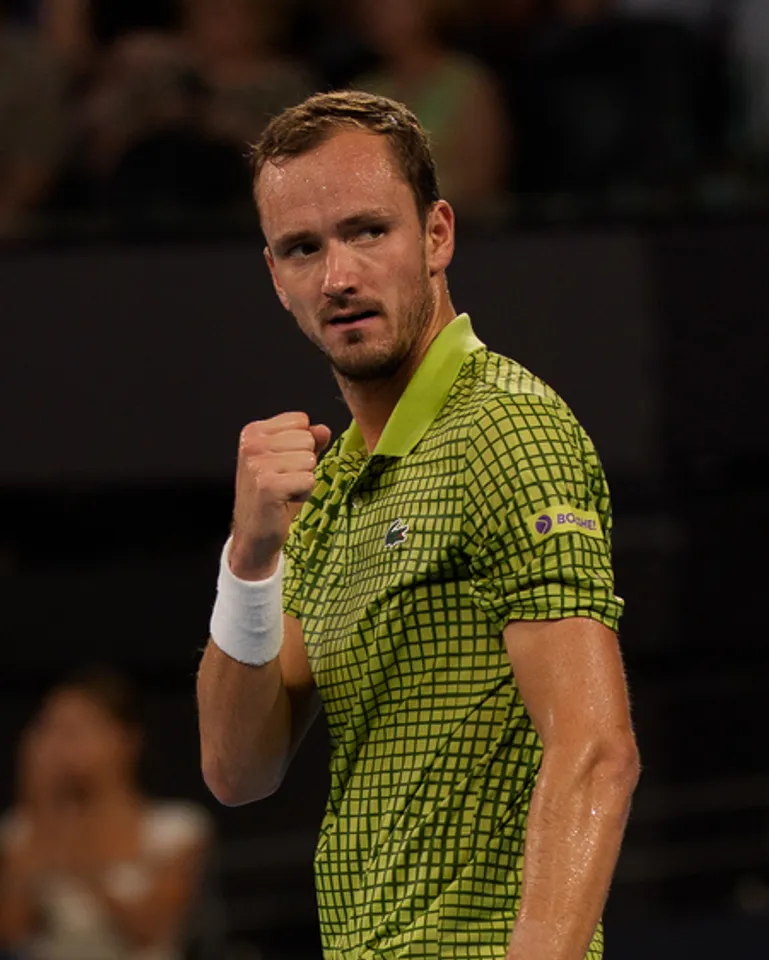 Daniil Medvedev beat Brandon Nakashima to win Brisbane International (Credit: X/Brisbane International)