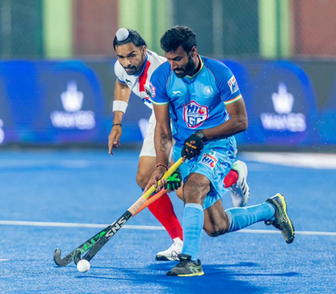 Soorma Hockey Club register first win; beat HIL Governing Council (GC) 3-1 in league stage of the Men's Hockey India League (HIL) 2026 at the Marang Gomke Jaipal Singh Munda Astro Turf Hockey Stadium in Ranchi on Thursday. Photo credit: Hockey India