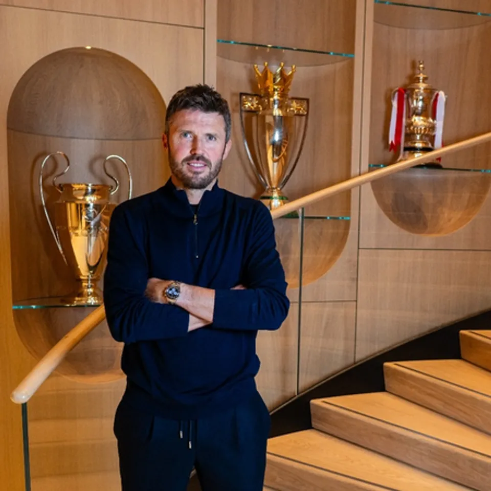 Manchester United debut for Michael Carrick in derby clash with City; tough visit for Arsenal to Nottingham in Premier League matches this weekend. Photo credit: Manchester United FC/X