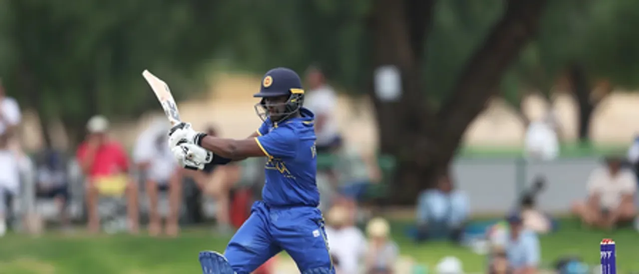 U19 WC: Sri Lanka’s Chamuditha sets record for highest individual score with 192 against Japan (Credit: ICC)