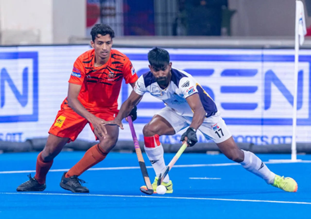 Men's HIL: Hyderabad Toofans begin Bhubaneswar leg with 6-0 win over Bengal Tigers (Credit: Hockey India)