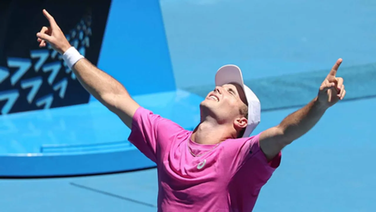 Aus Open: World No. 185 Arthur Fery upsets 20th seed Cobolli
