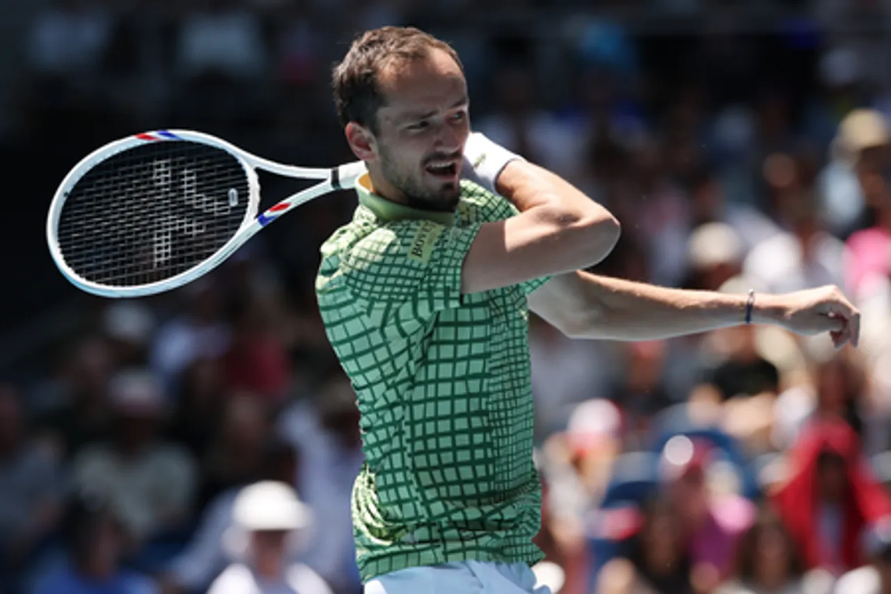 Aus Open: Medvedev, Rublev move into third round