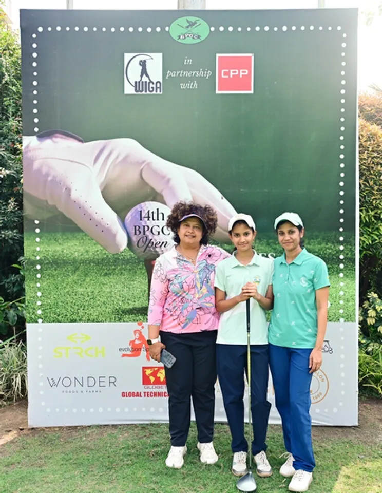 Paromita emerges champ; junior Vaani wins Silver Division in the BPGC Open Ladies Amateur Golf Championship in Mumbai on Thursday. Photo credit: BPGC