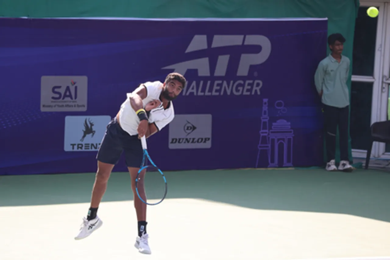 ATP Delhi Open: Last-Minute entrant M Sureshkumar lights up Day 1 with win over 5th seed Carboni (Credit: ATP)