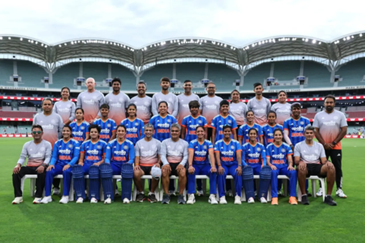 Board of Control for Cricket in India (BCCI) secretary Devajit Saikia congratulates Indian women's team for winning T20 series in Australia