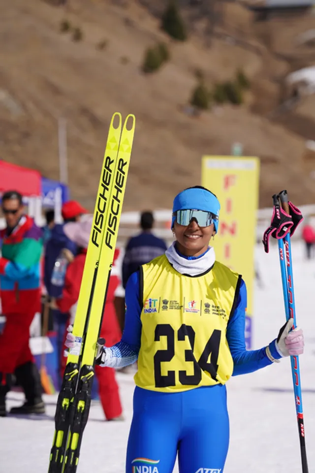 KIWG 2026: From coffee hills to cold glory—the story of sprint queen Bhavani Thekkeda (Credit: SAI)