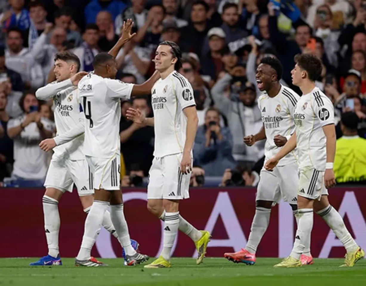 Champions League: Vinicius scores winner as Real Madrid reaches last 16, Atalanta eliminate Dortmund