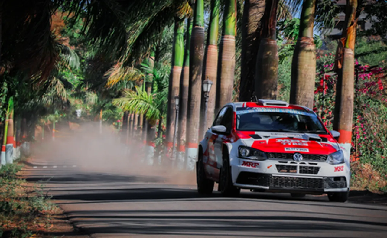 Karna-Musa set early pace to win Triple-S; Dean-Gagan play it safe in Rally of Maharashtra, the sixth and final round of the FMSCI Indian National Rally Championship (INRC) 2025 at the Grape County tarmac strip in Nashik on Friday. Photo credit: fmsci