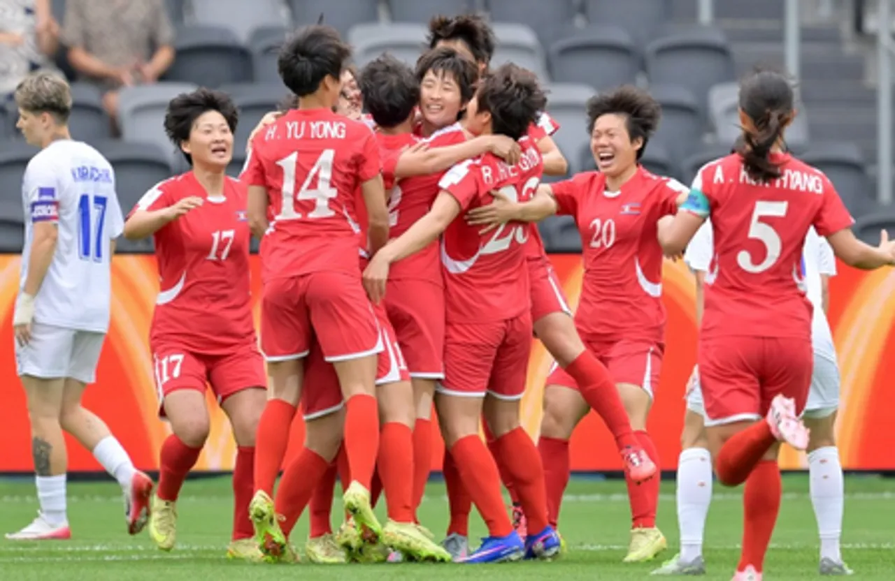 Myong's hat-trick leads DPRK past Uzbekistan; China starts with win over Bangladesh in the AFC Women's Asian Cup in Sydney, Australia on Tuesday. Photo credit: AFC