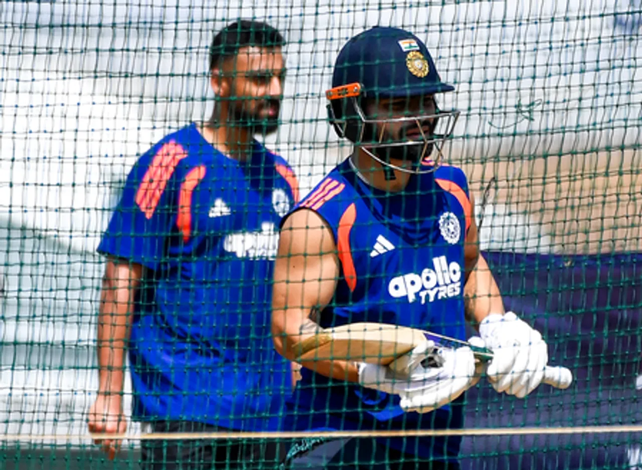 Mumbai: India Practice Session Ahead of T20 World Cup Clash Against England