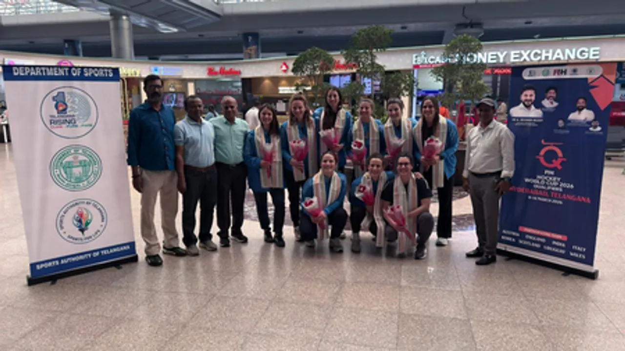 Italy women’s hockey team touches down in Hyderabad for FIH World Cup 2026 Qualifiers