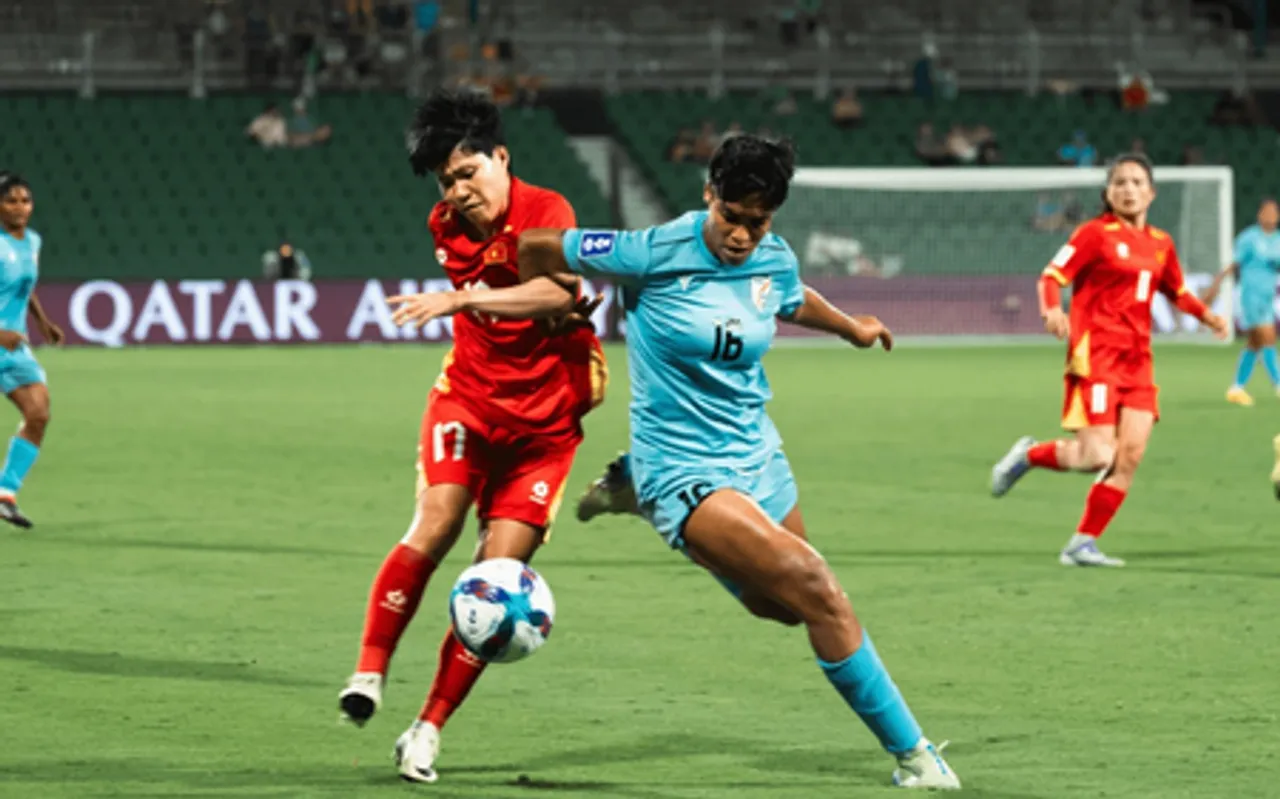 India suffer shock injury-time defeat against Vietnam in their Pool C opener in the AFC Women's Asian Cup 2026 at the  Perth Rectangular Stadium in Perth on Wednesday. Photo credit: Aiff