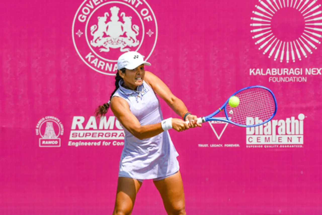Vaishnavi Adkar, Ankita Raina surge into ITF W35 QFs