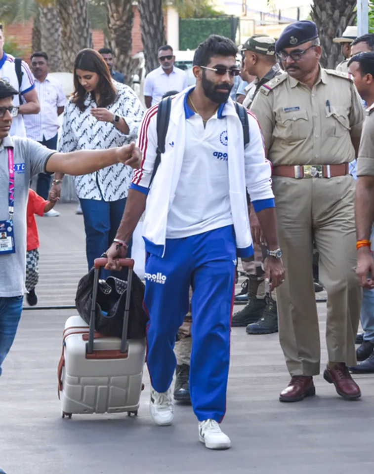Ahmedabad: Indian Team Arrives Ahead of ICC Men’s T20 World Cup Final