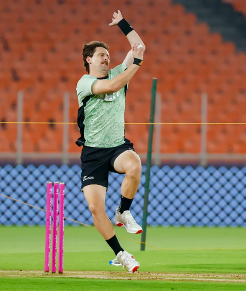 Ahmedabad: New Zealand Team Practices Ahead of T20 World Cup Final
