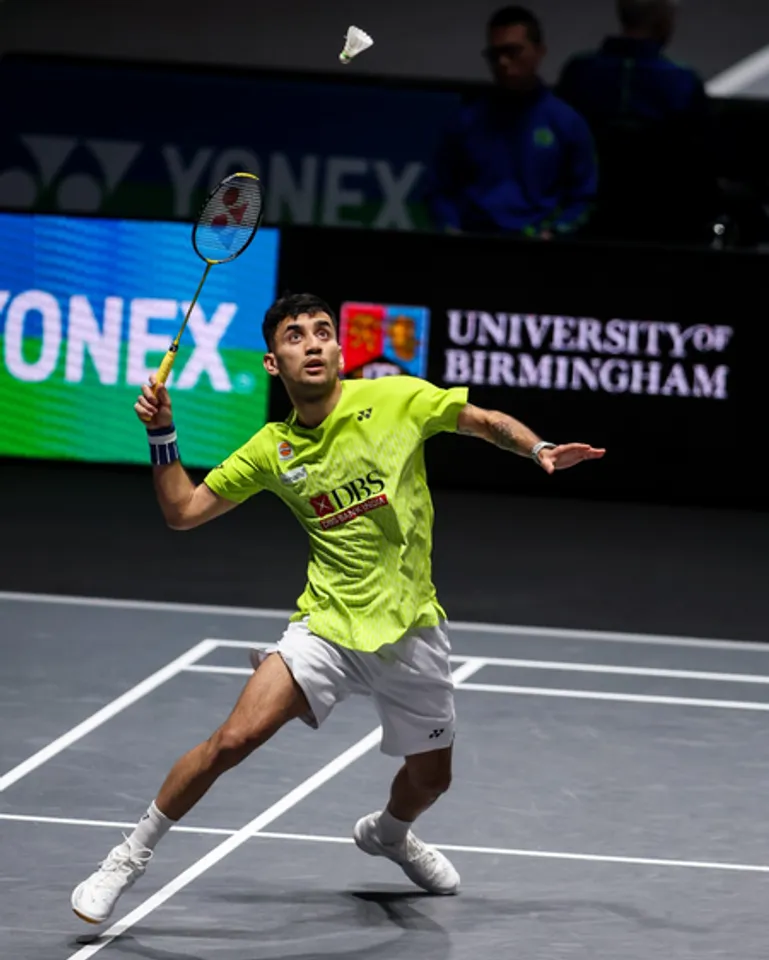 All England Open 2026: Lakshya Sen upsets sixth seed Li Shi Feng to reach semis (Credit: BAI)