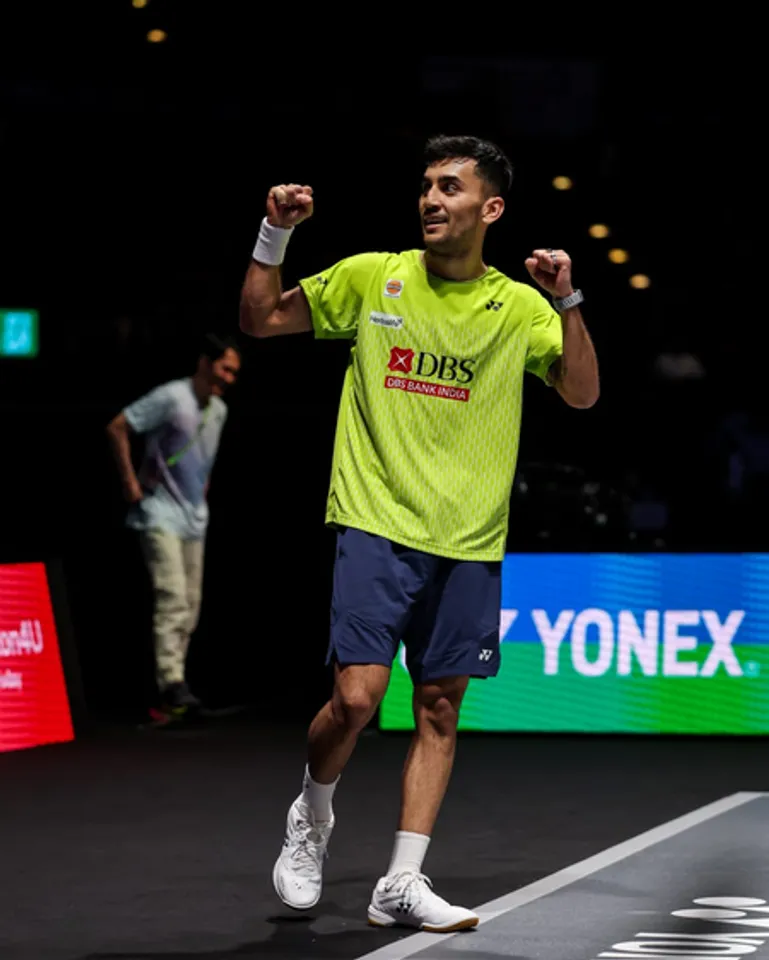 Lakshya Sen storms into final with sensational win over Victor Lai in the All-England Open badminton championship in Birmingham on Saturday. Mandatory photo credit: Badminton Photo/BWF