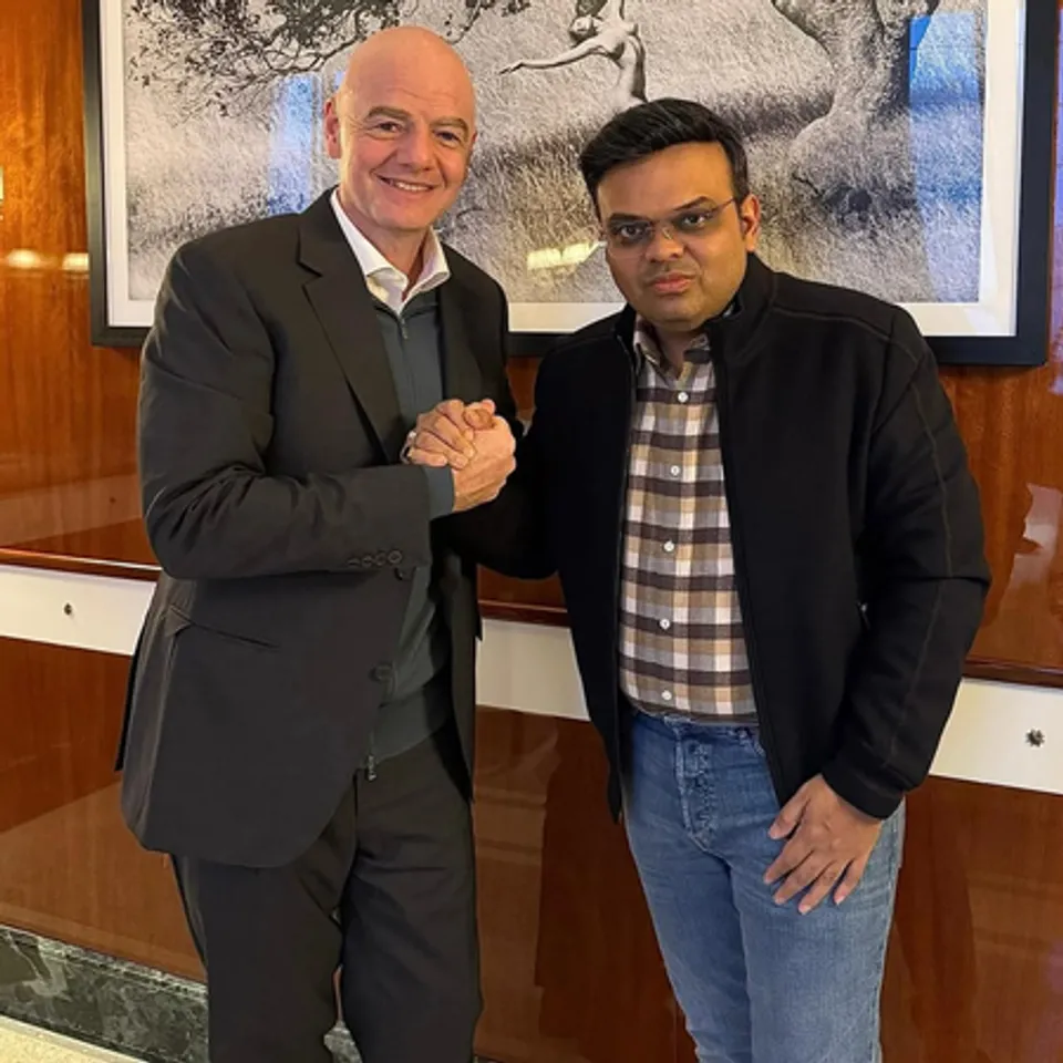 Congratulations to ICC and my friend Jay Shah for another wonderfully organised T20 WC: Infantino