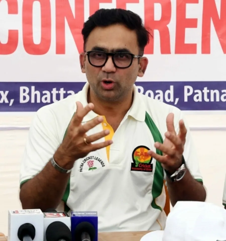 Dec 2018,Patna,Saba Karim,addresses,press conference,