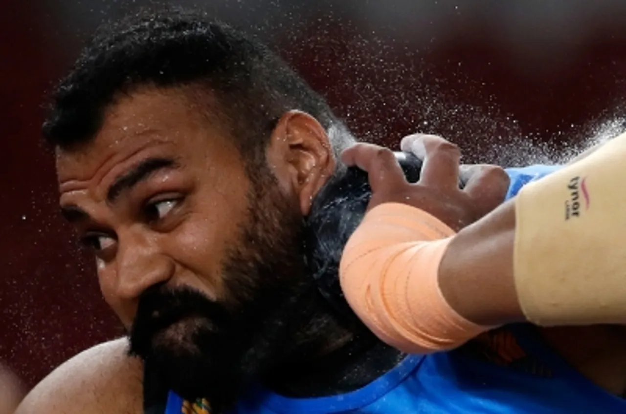 INDONESIA-JAKARTA-ASIAN GAMES-ATHLETICS,Tajinderpal Singh Toor,Tajinderpal Singh