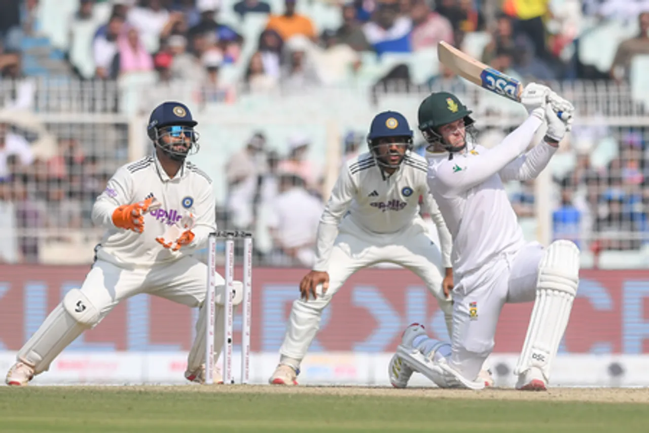 Kolkata: Day 3 of the First Test Match Between India and South Africa