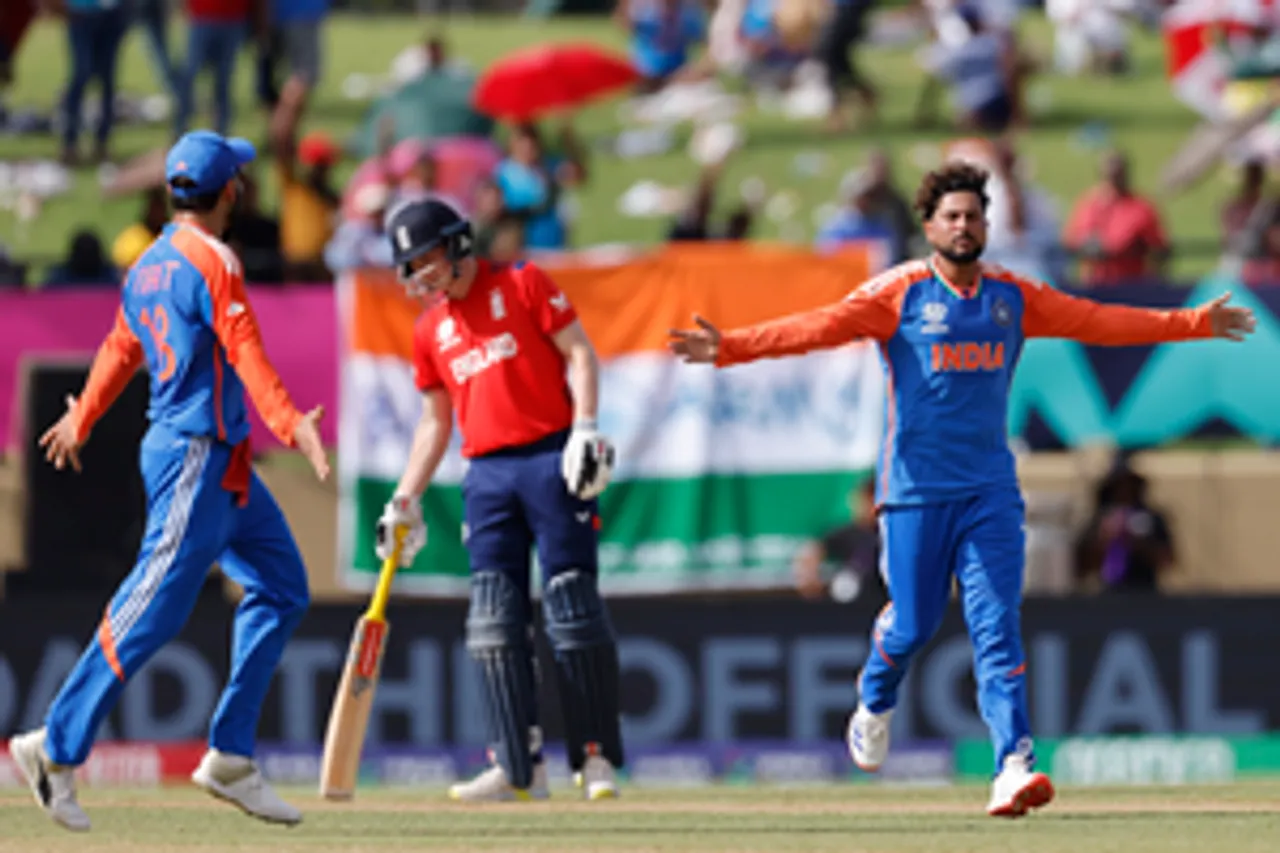 Guyana :  ICC Men's T20 Cricket World Cup Semi-Final match between India and England